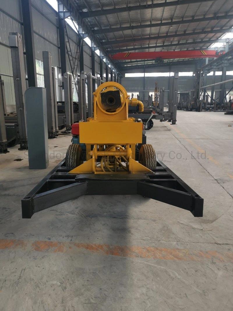 Kqz-200d Pneumatic Borehole Driilling Machine Water Well Drilling Rig