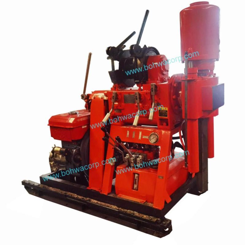 Mechanical Geotechnical Core Investigation Drilling Rig on Sliding Skid Base