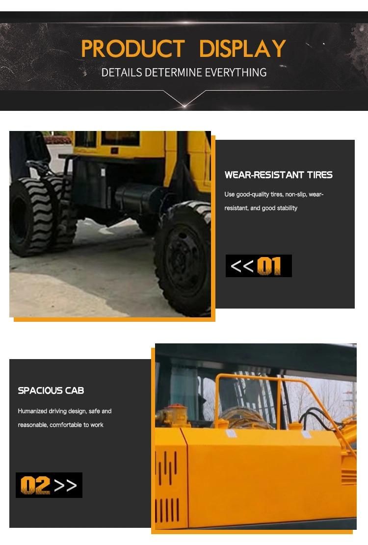Hydraulic Excavator Rotary Drillling Machine