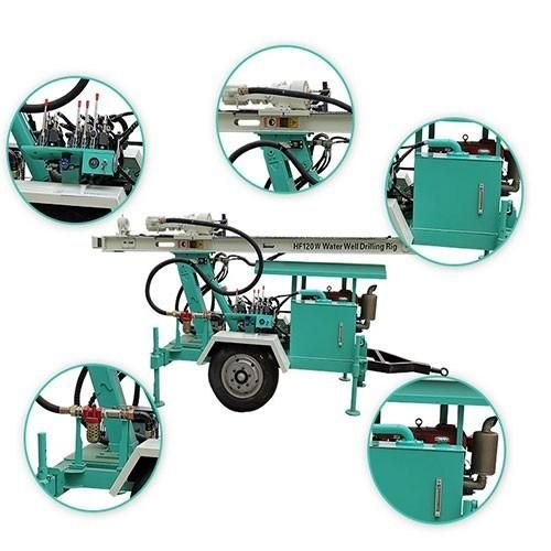 Rotary Drilling Rig, Water Well Drilling Machine (HF120W)