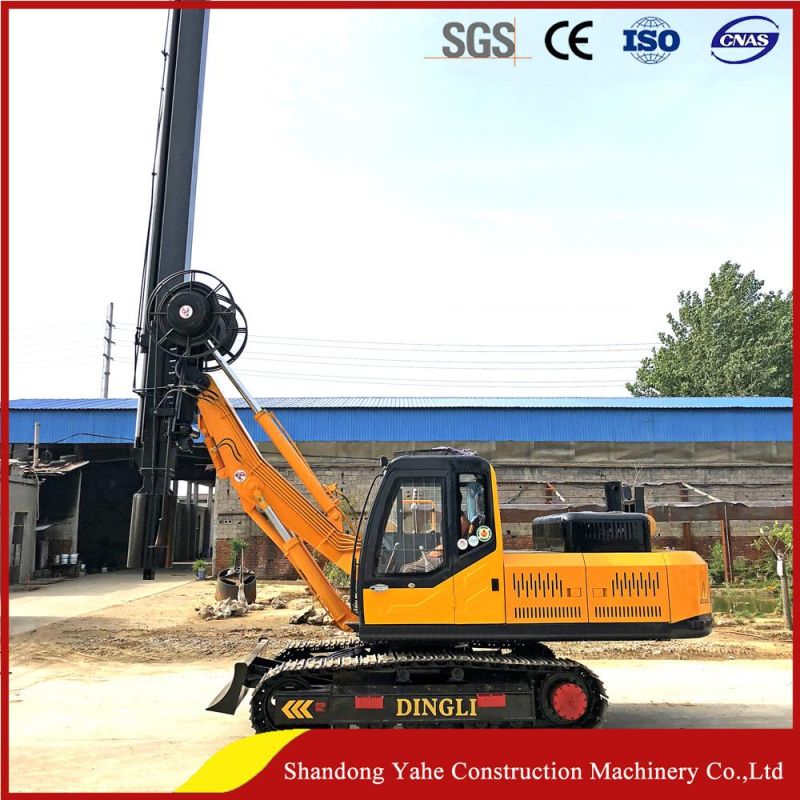 15 Meter Square Rod Rotary Drilling Rig for Sale Good Price