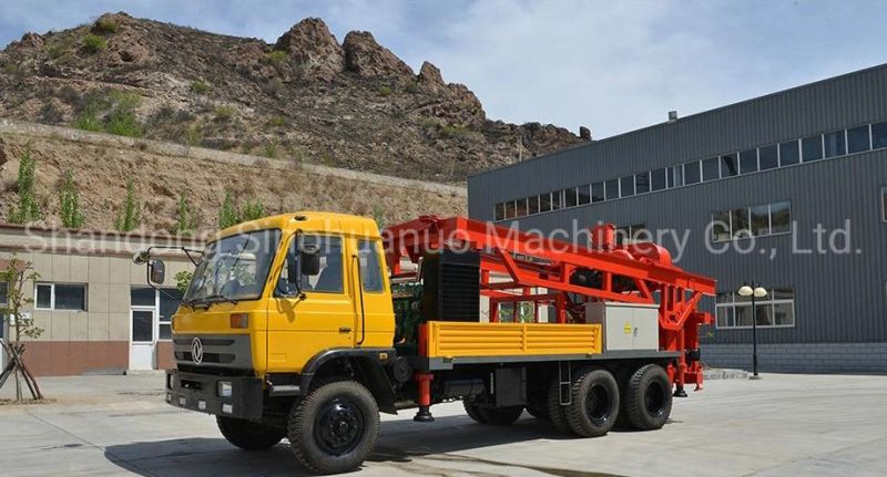 Big Hole Engineering Construction Drilling Rig Truck Mounted Mud Reverse Circulation Drill Rig