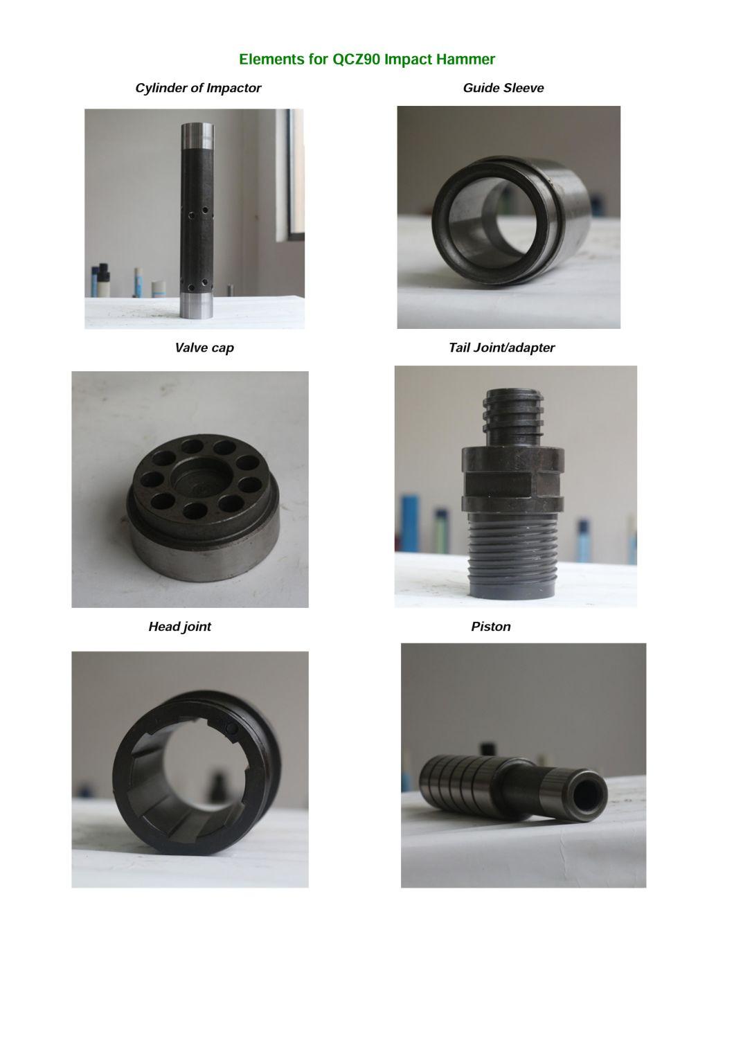 Low Pressure Down The Hole Impact Hammer QCZ90 For Drill Rig