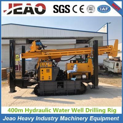 400m Deep Open-Air Mountain Crawler Water Well Drilling Rig