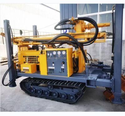 150m Air Percussion Rock Water Well Drilling Crawler Type Drilling Rig