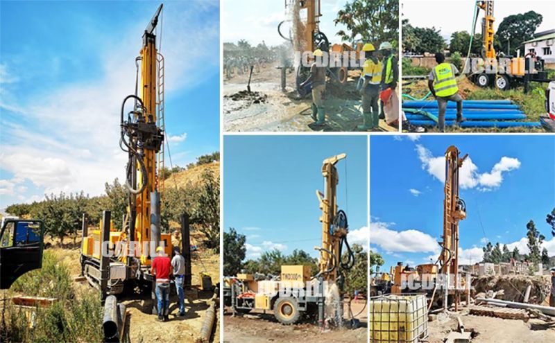 Twd300b Water Well Rock Drilling Rig Rock Borehole Drilling Rig Drilling Machine