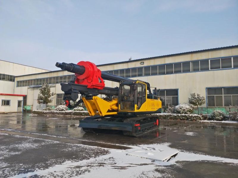 30m Deep Portable Hydraulic Diesel Borehole Water Well Drilling Machine