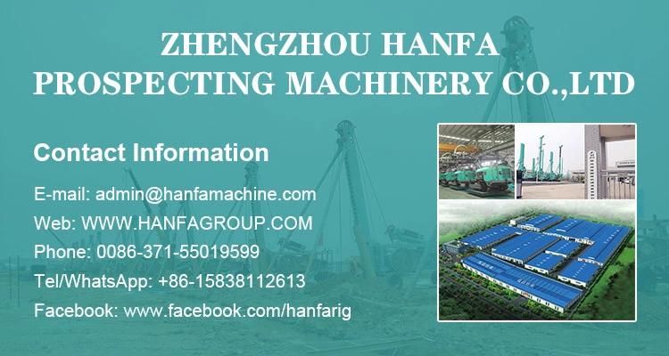 Hf130y Crawler Hydraulic DTH Drilling Machine for Rock Blasting