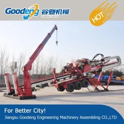 Goodeng 600T(TS) pipeline crossing machine HDD rig for optical fiber/cable/oil/gas system