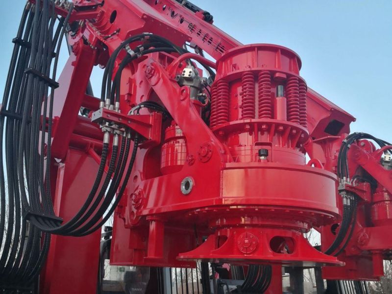 China Sr405r-W10 Rotary Drilling Rig with 106m Pile Depth Newindu