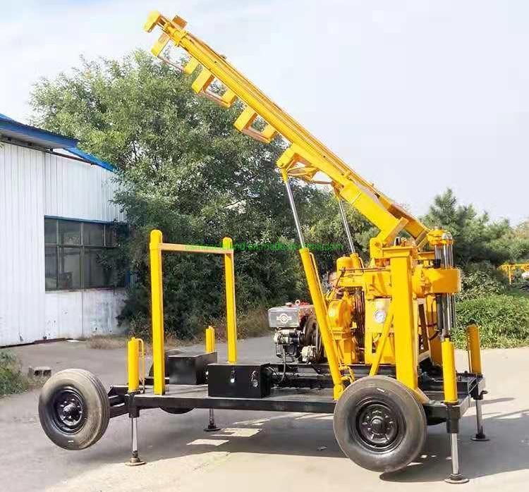 Wheel Trailer Exploration Core Drill Rig (YZJ-200YY)