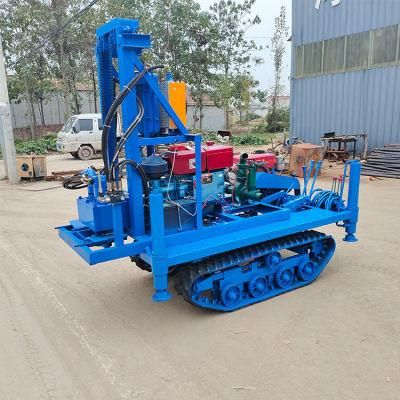 Small Diesel Portable 100m Water Well Drilling Rig Machine