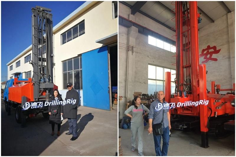 Truck Mounted DTH Hammer Water Well Drilling Rig for Sale