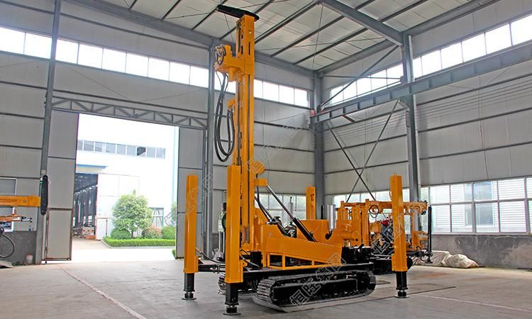 Portable Crawler Type Rotary Hydraulic DTH Drilling Rig