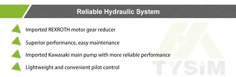 Playing Concrete Hydraulic System Drilling Rig Mini Rotary Drilling Rig Piling Machine