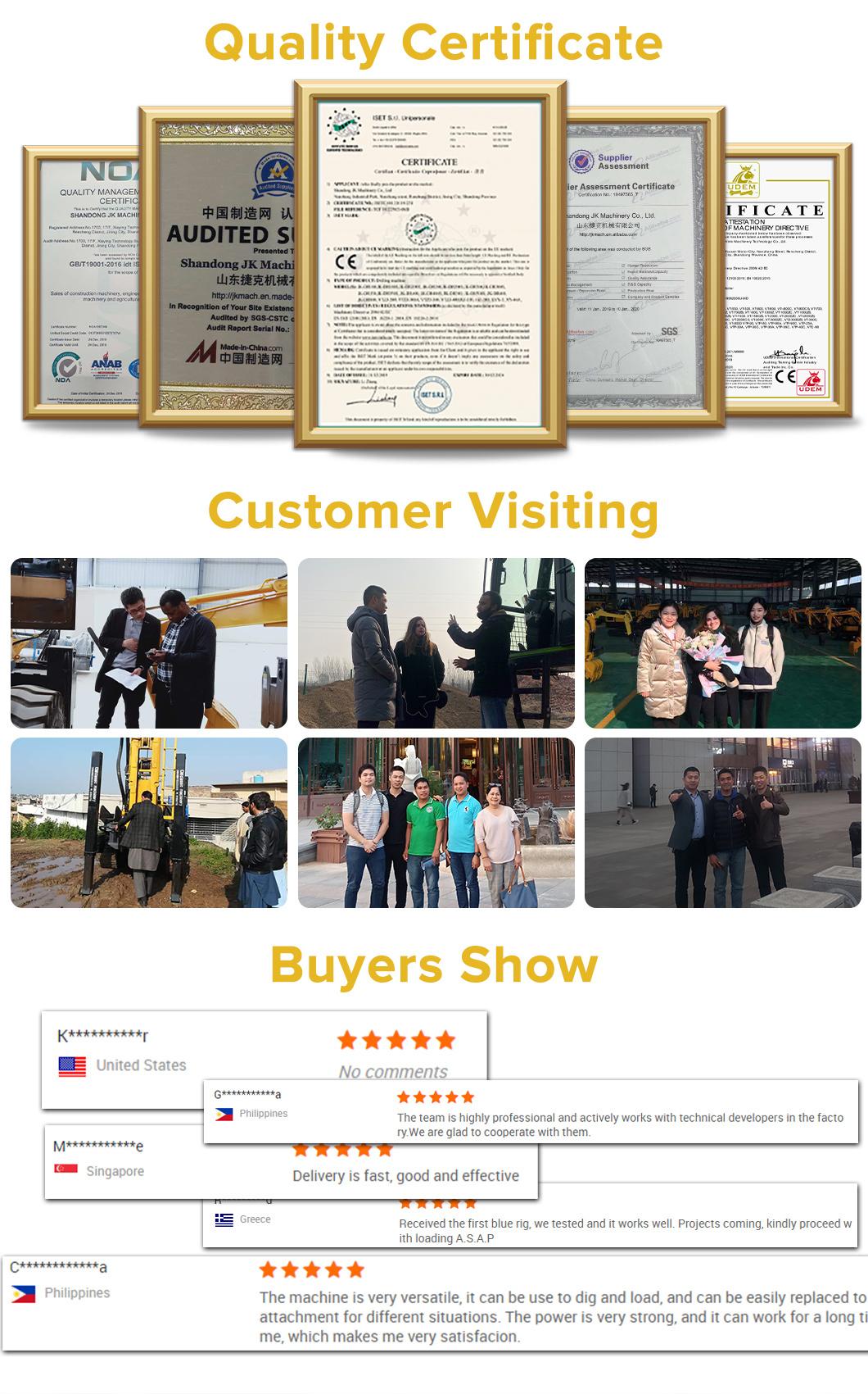 Chinese Water Well Drilling Rigs One Package Service