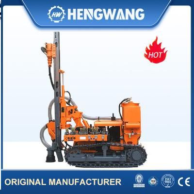 30m Depth Green Mining Site Construction Blast Hole Crawler Type Drill Rig