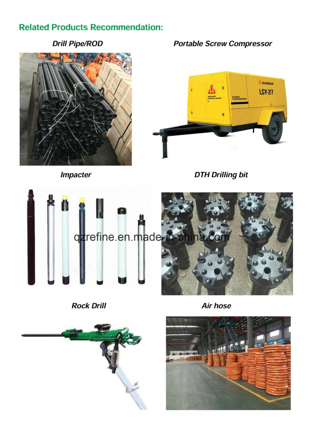 KQD70 Electric Small Portable DTH Drilling Rig for Quarry