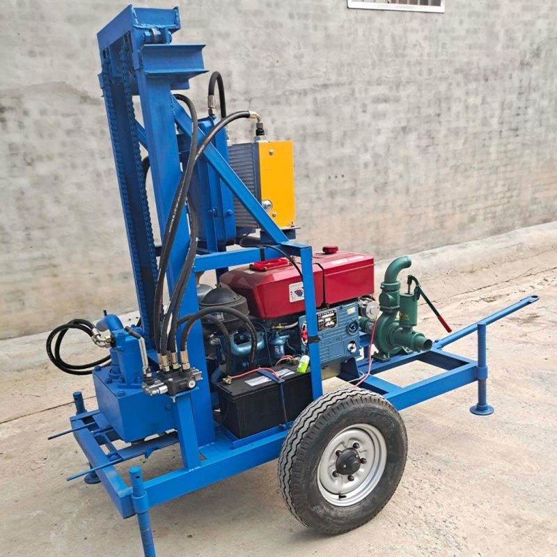 130m-150m Diesel Borehole Machine Truck Water Well Drilling Rig with Cheap Price