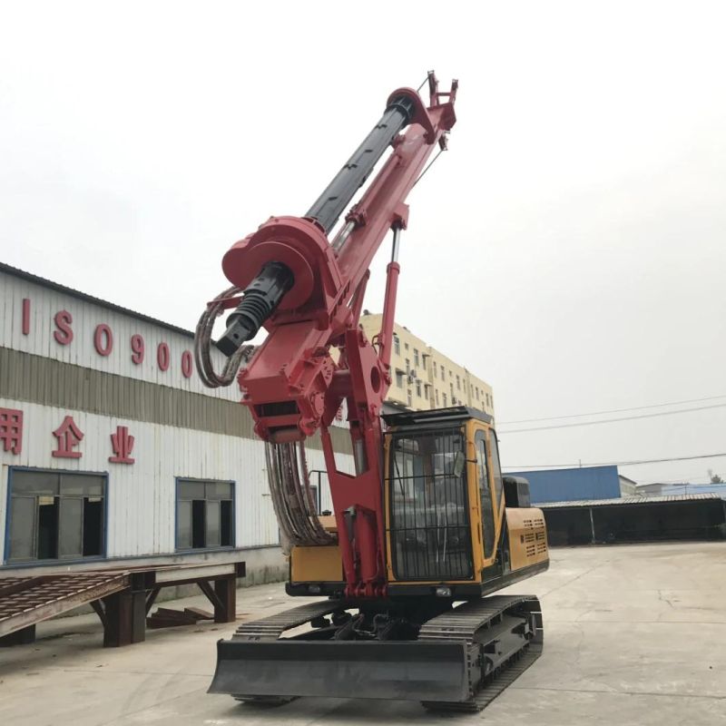 Small Piling Hydraulic Drop Hammer Concrete Pile Rig Machine