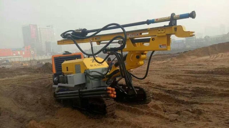 China Factory Sale Hydraulic Portable DTH Water Well Drill Machine Rig G140yf