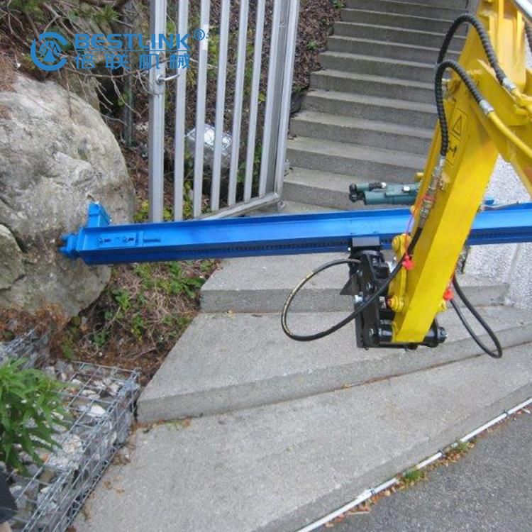 Mining Yt28 Jack Hammer Rock Drilling Rack for Excavator