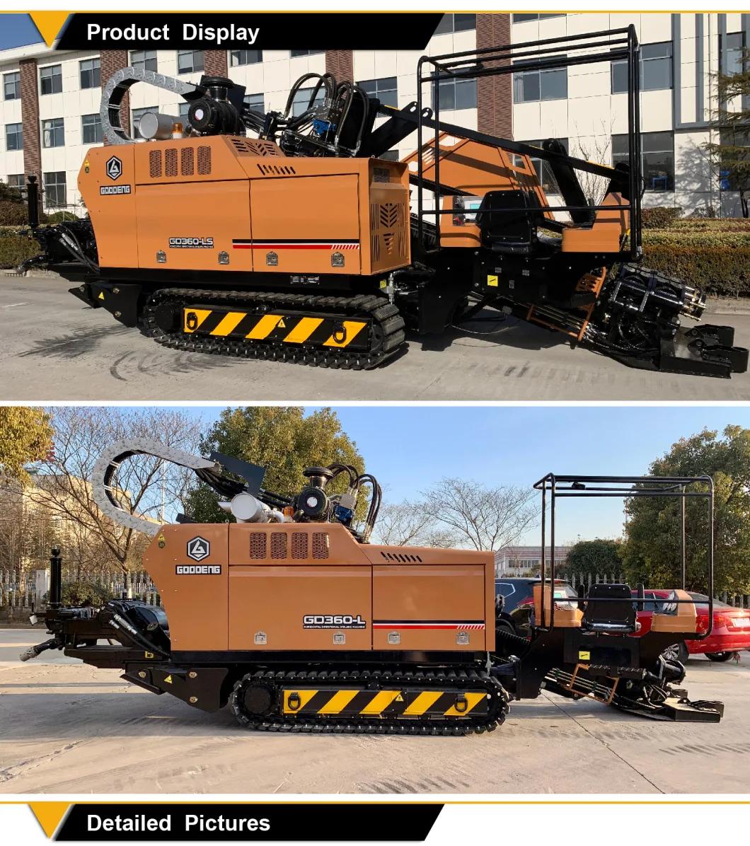 High power engine trenchless machine 36T Horizontal Directional drilling rig