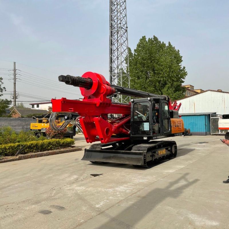 Cummins Crawler Drilling Rig with Automatic Vertical Adjuster Dr-100