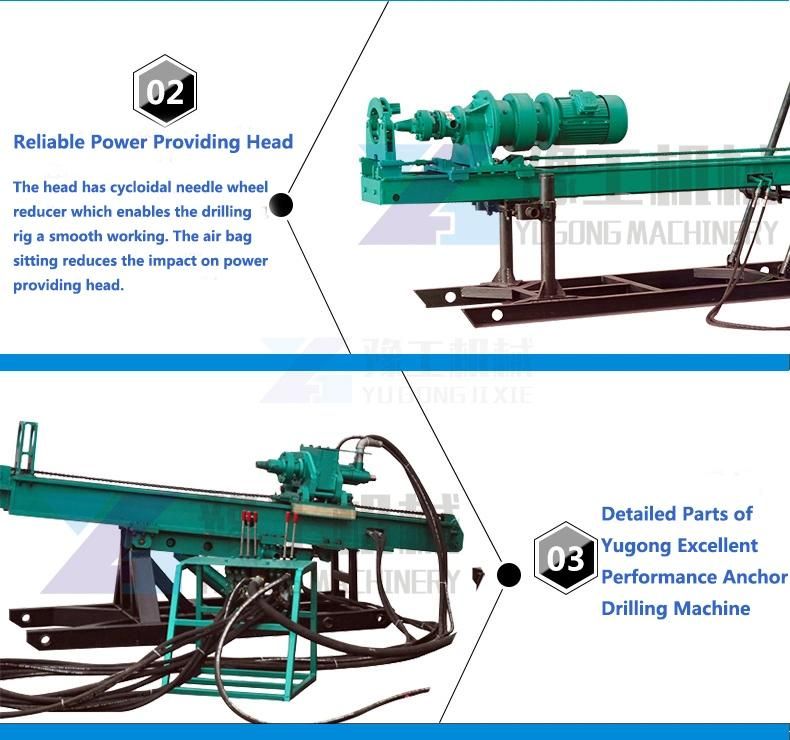 Hydraulic Anchoring Engineering Anchor Underground Drill Rig