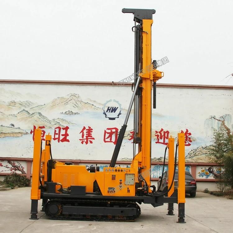 Crawler Water DTH Well Pnuematic Mudair Drilling Rig Machine