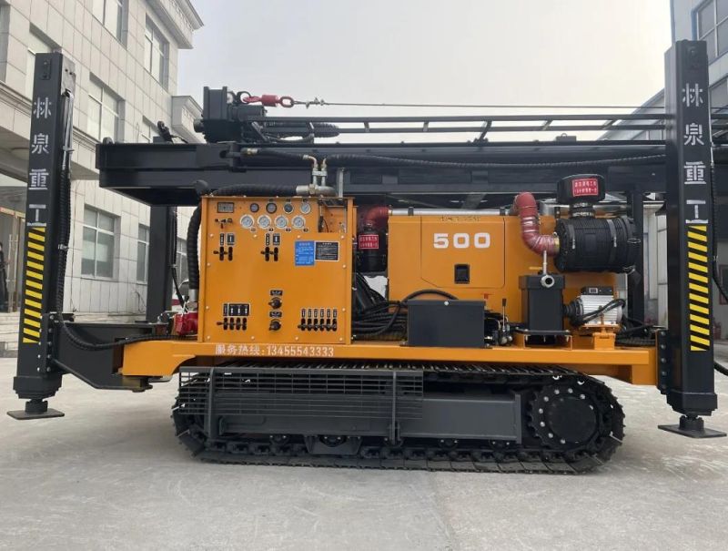 Multi-Purpose Hydraulic Drilling Rig 600m Water Well Drilling Machine