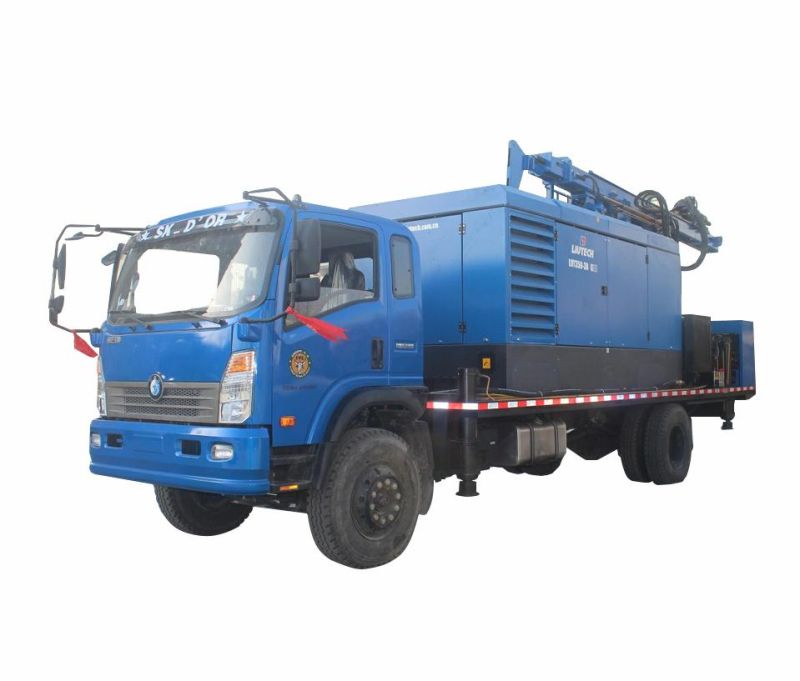 Water Well Drilling Rig Truck Mounted Driller T-Sly550