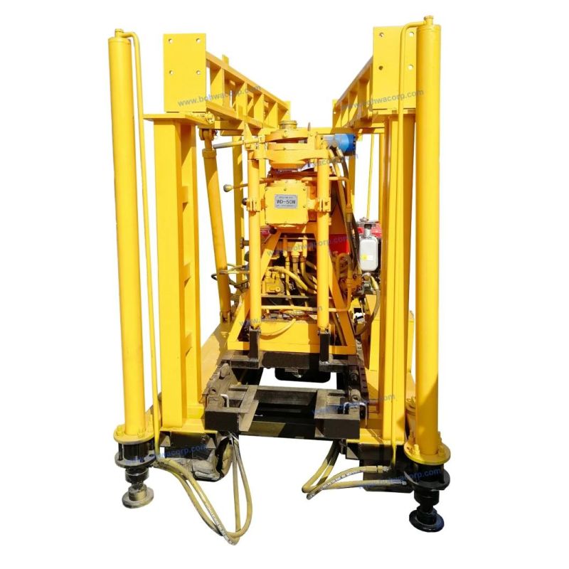 Portable Railway Metro Geological Exploration Drill Rig