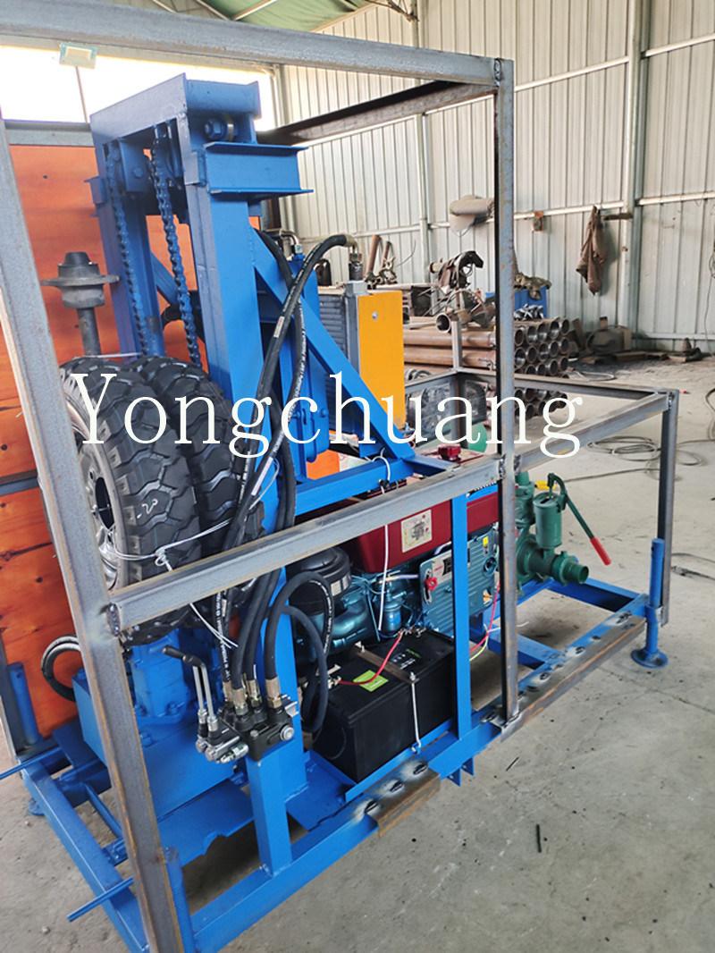 Hydraulic Water Well Drilling Rig for 100m~200m