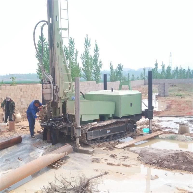 Air Compressor Drill Rig Water Well Machine 500 M 600m