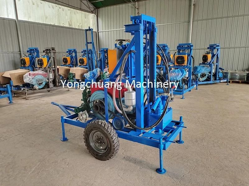 Hydraulic Drilling Machinery with Water Pipe and Water Pump