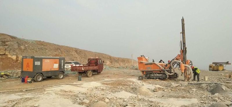 Coal Mine Drill Rig Zgyx-415 Separateed DTH Surface Drilingl Rig