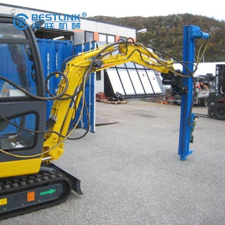 Mining Yt28 Jack Hammer Rock Drilling Rack for Excavator