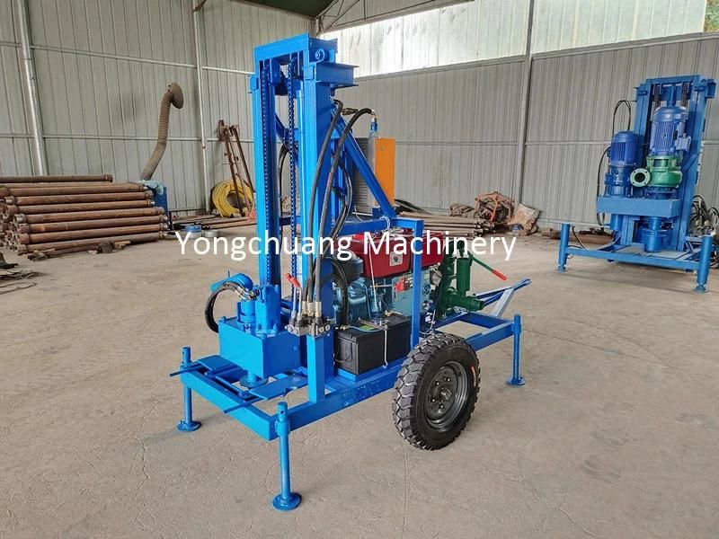 Hydraulic Drilling Machinery with Water Pipe and Water Pump