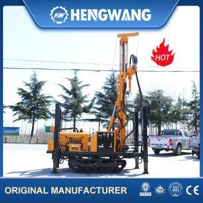 Drilling Diameter 200mm Crawler Pneumatic Water Boring Machine Rock Drill Rig for Sale