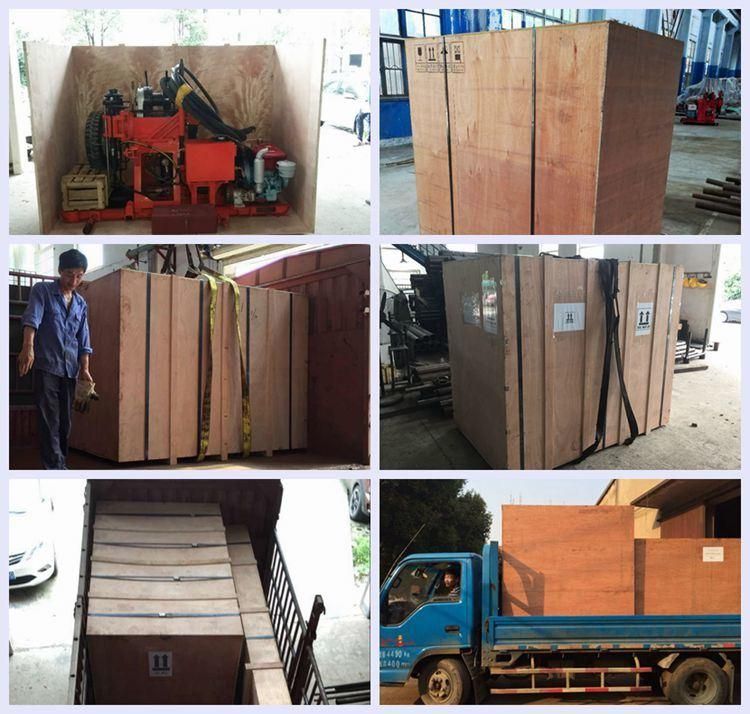 Wheel Trailer Mounted Water Well Borehole Rotary Drilling Rig (GY-150T)