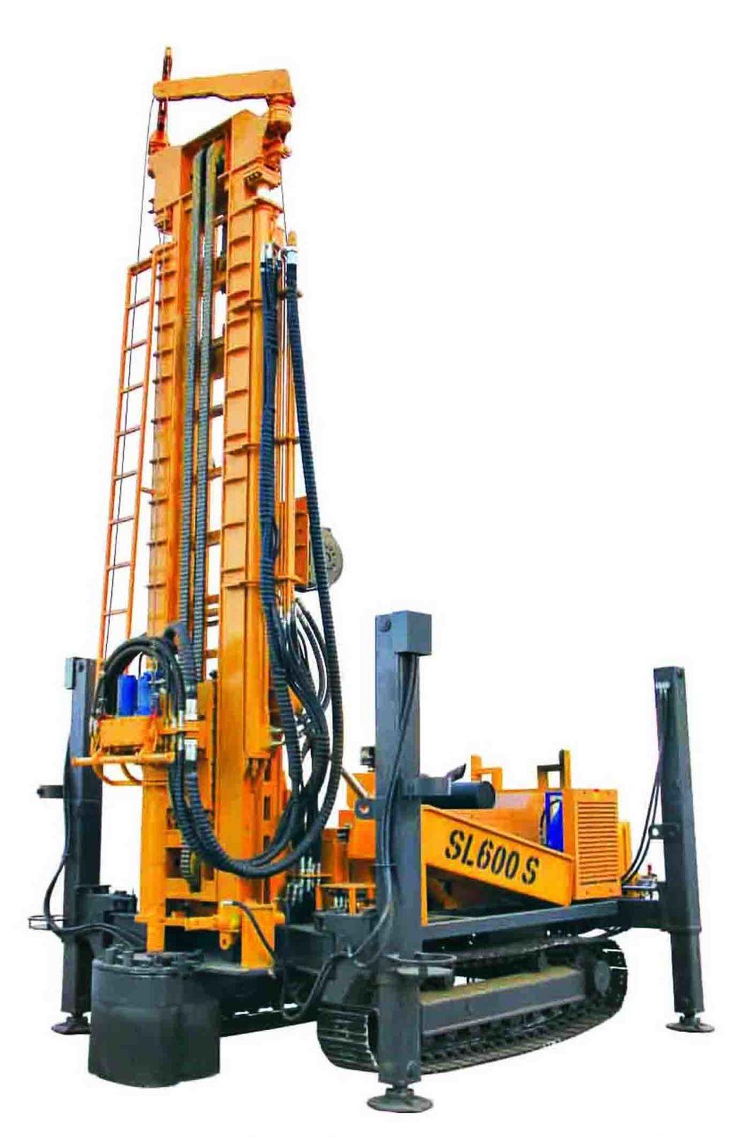 600 Depth Hard Rock Water Well Drilling Rig