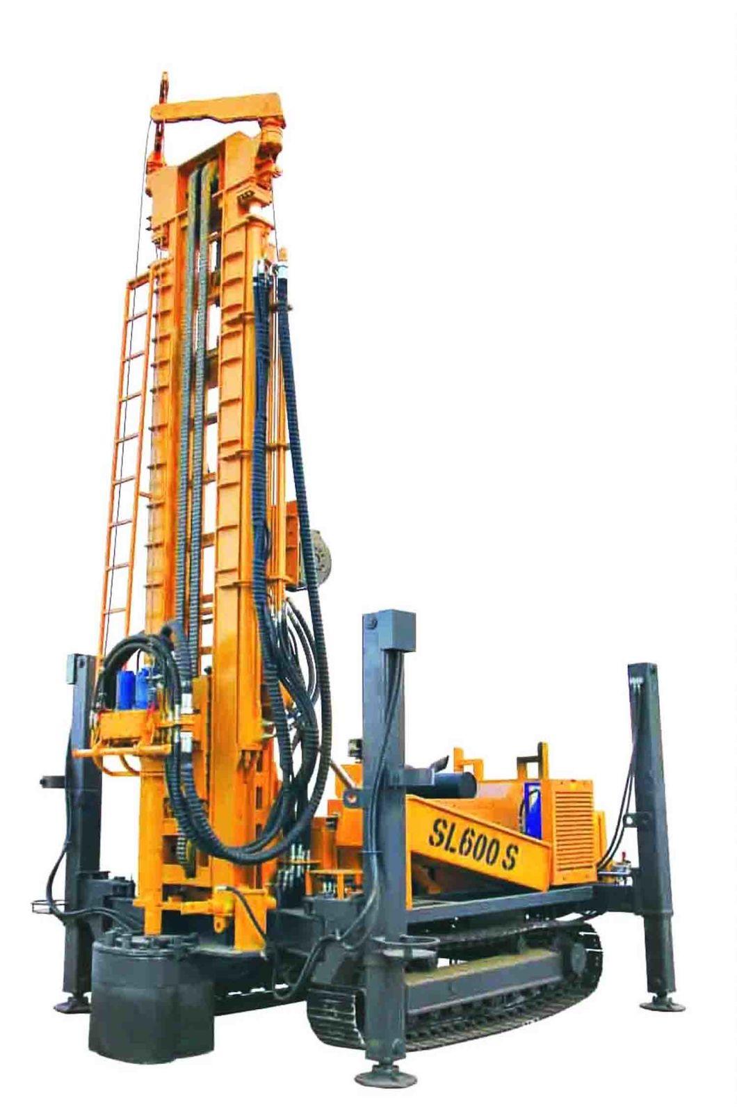 600 Depth Hard Rock Water Well Drilling Rig