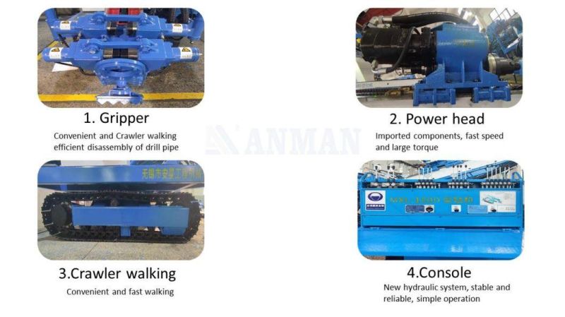 MXL-150D Waterproof Curtain Constrcution Soil Drilling Rigs