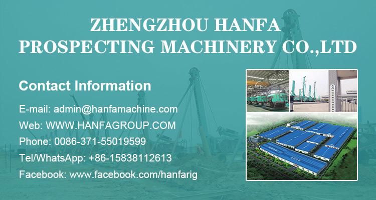 Hf130y Crawler Hydraulic Multifunctional Drilling Rig Machine