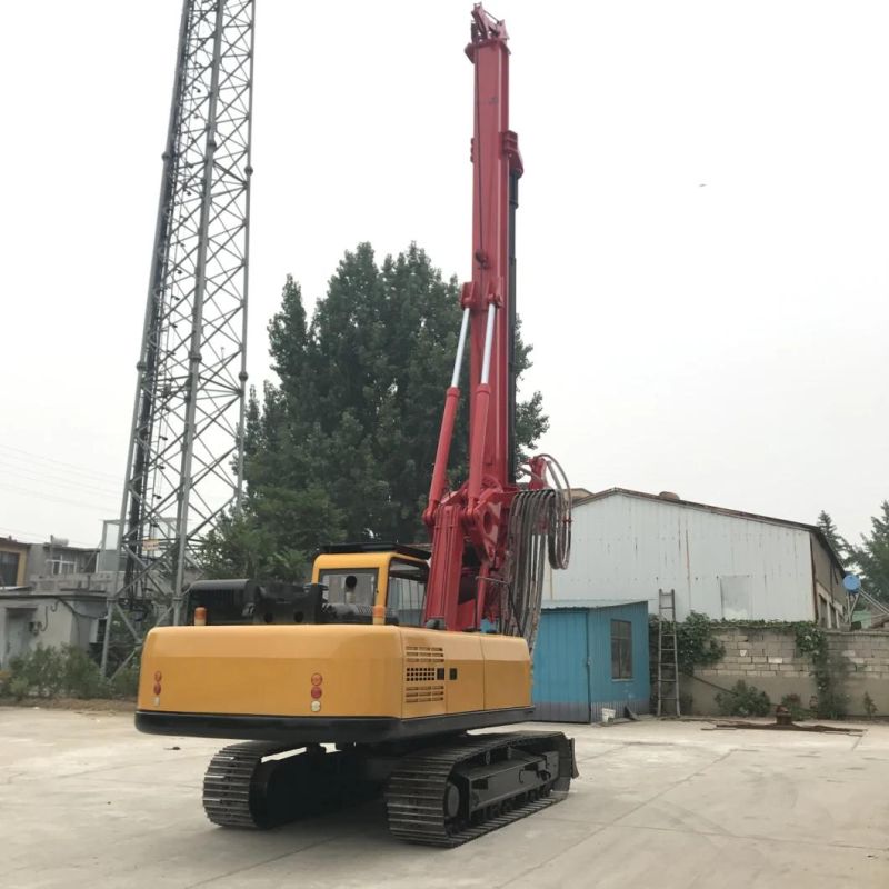 Small Piling Hydraulic Drop Hammer Concrete Pile Rig Machine