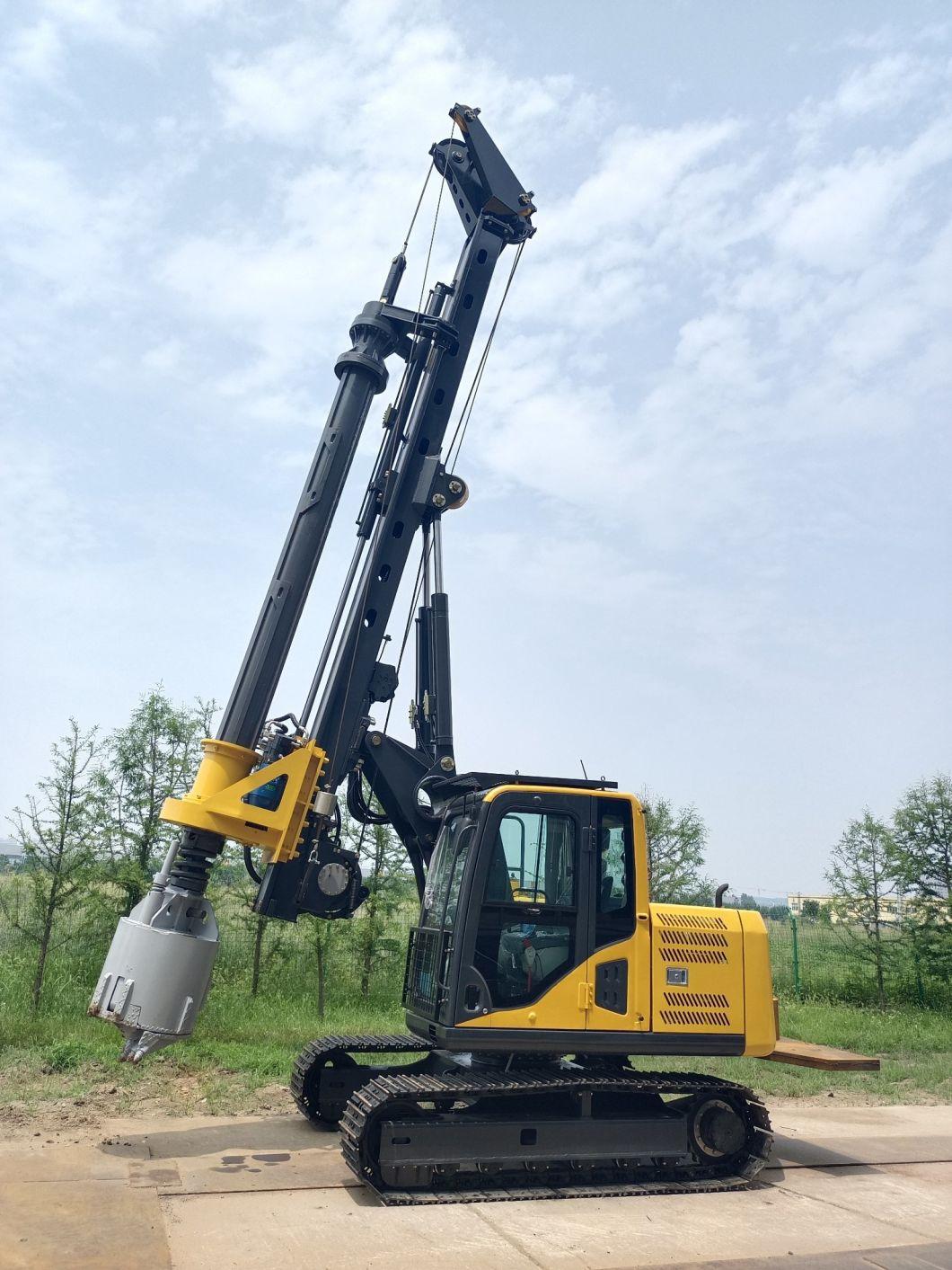 Lishide Mall Crawler Hydraulic Rotary Drill/Drilling Rig for Foundation Engineering/Water Well/Mining Exploration Excavating/Geotachnial Construction Equipment