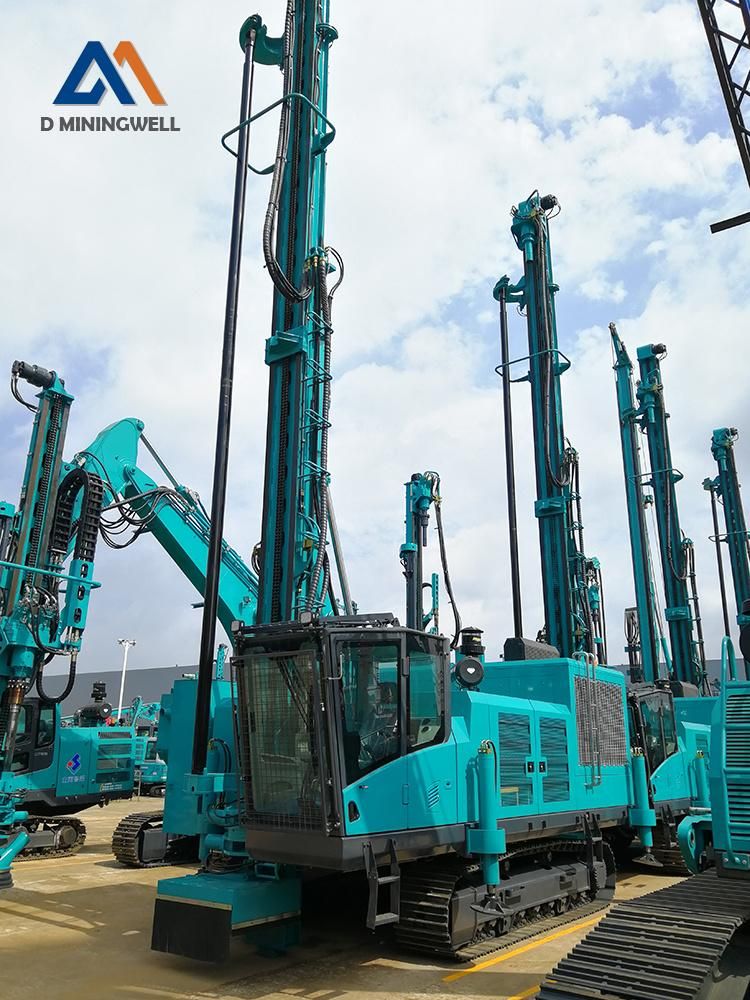 DTH Drilling Rig DTH Hammer Drilling Rig Integrated Drill Rig with Compressor