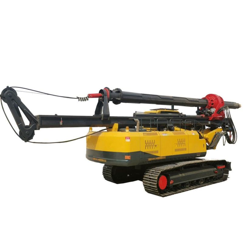 25m Small Crawler Hydraulic Rotary Drill/Drilling Rig Construction Equipment