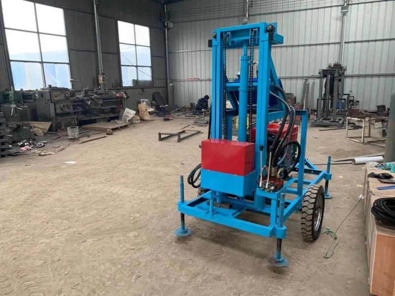 Ce Certificate Ht Brand Hydraulic Small Portable Water Well Drilling Rig Machine